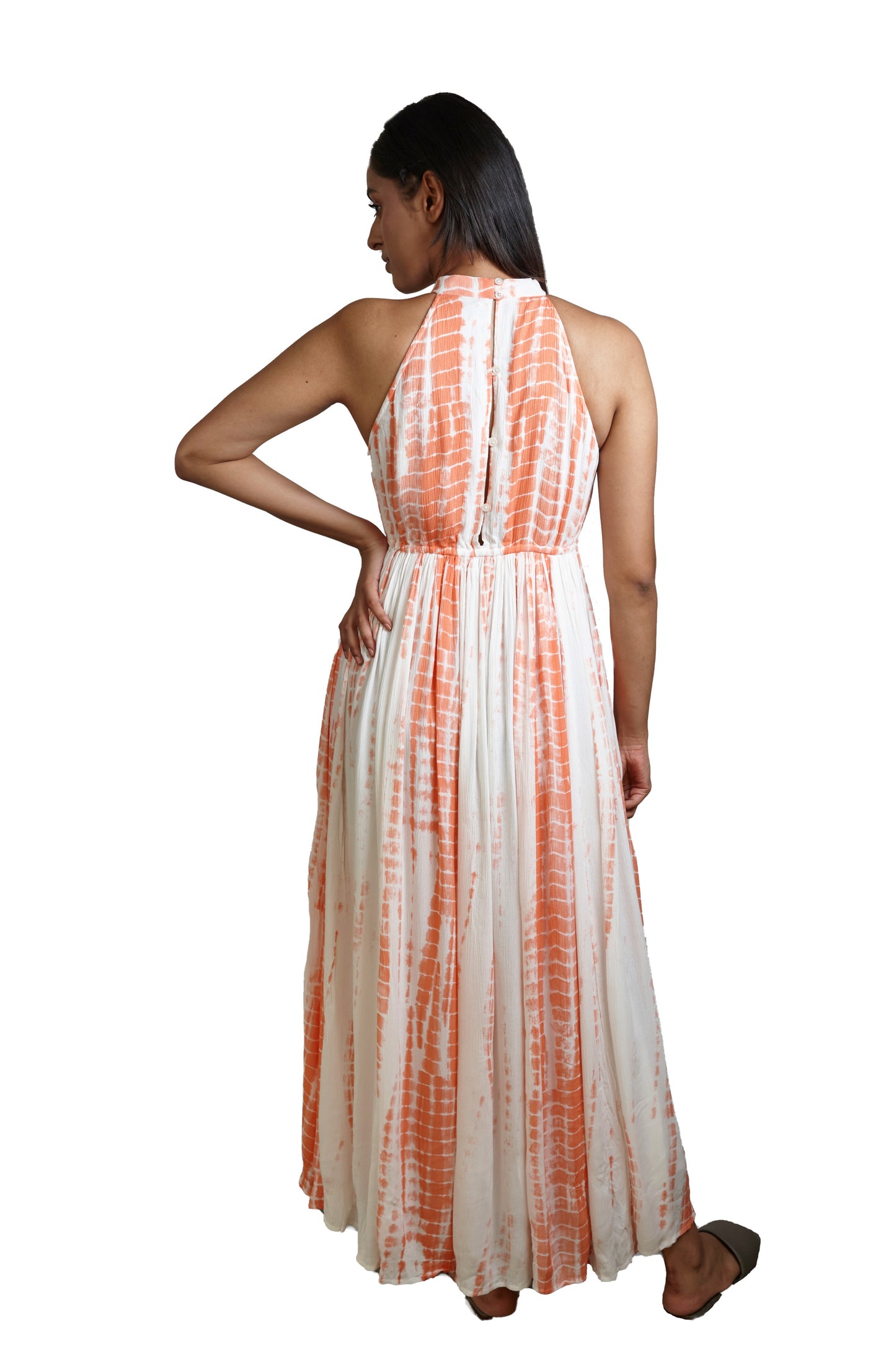 ANAHITA - Halter Neck Maxi Dress