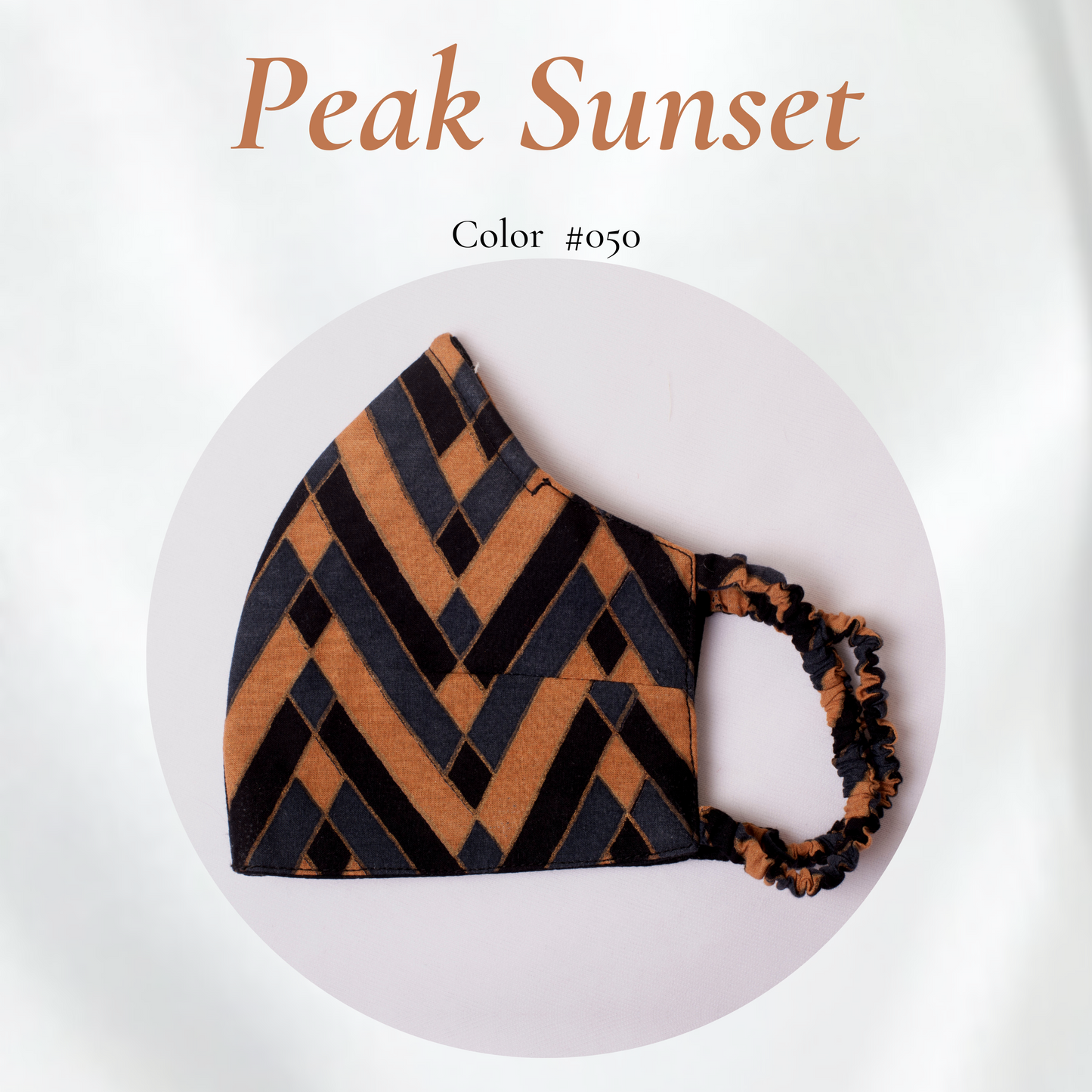 FACE MASKS - Cotton Chevrons