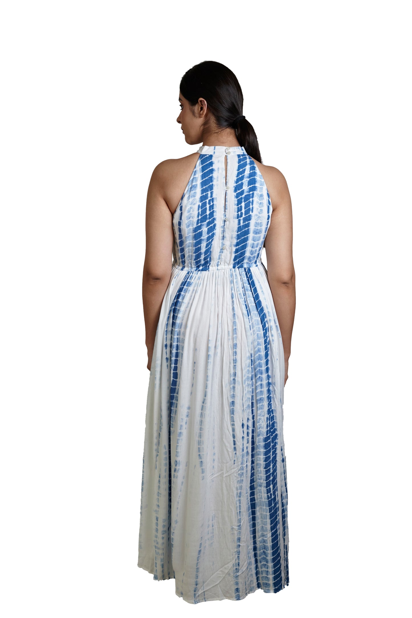 ANAHITA - Halter Neck Maxi Dress