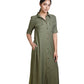MANASA - Shirtdress Maxi