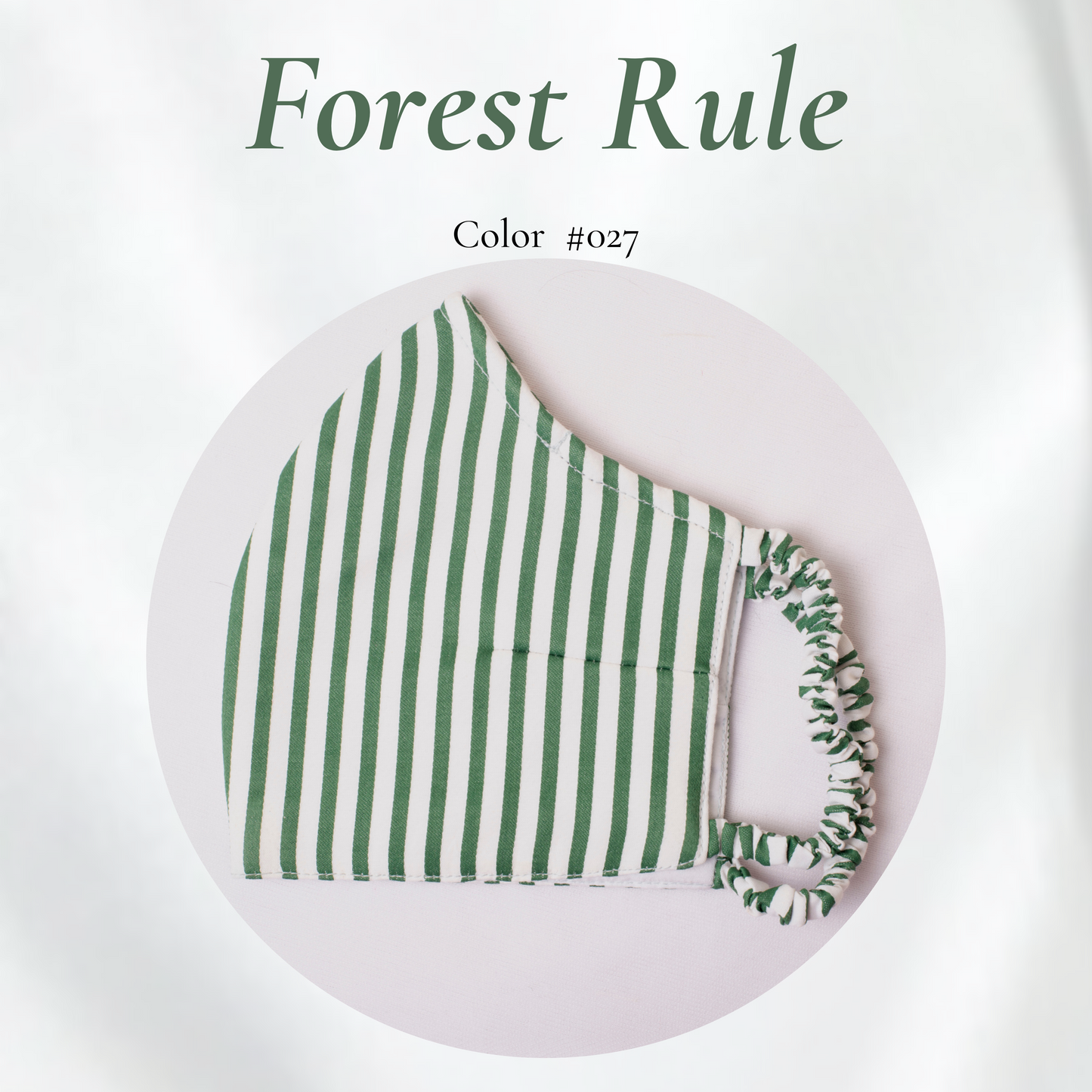 FACE MASKS - Cotton Stripes