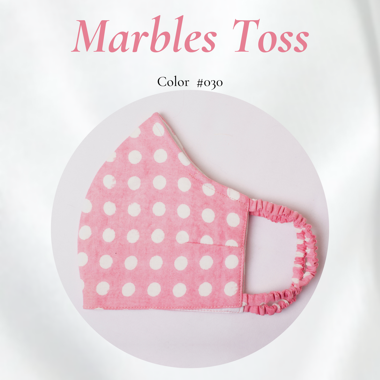 FACE MASKS - Cotton Polka Dots